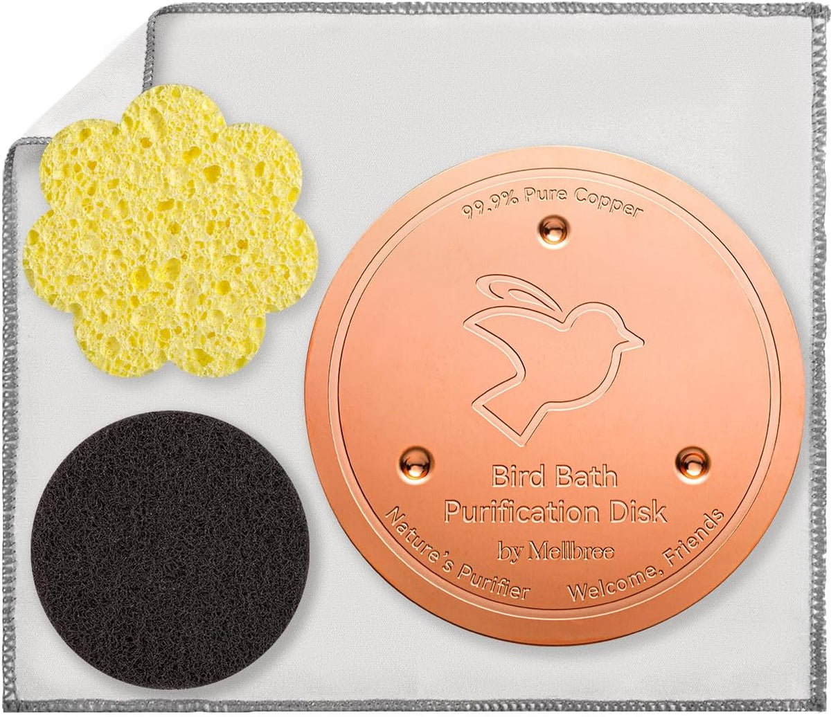 Mellbree 1-Pack Clean Set (contents unverified) bird bath copper accessory