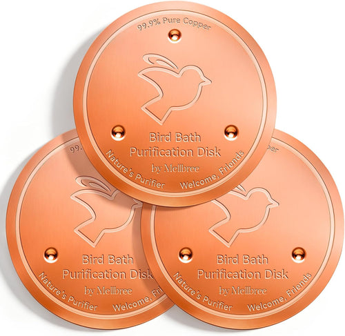Mellbree 1-Pack Copper Bird bird bath copper accessory